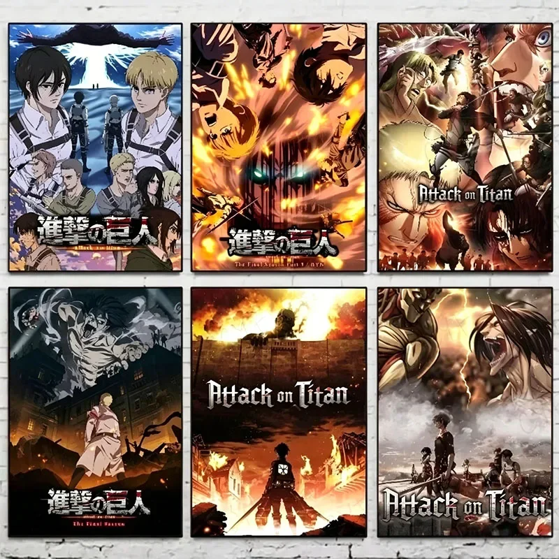 Attack On Titan Anime 5D Full Round Drill Diamond Painting Survey Mosaic Embroidery Art Home Wall Decor DIY Craft
