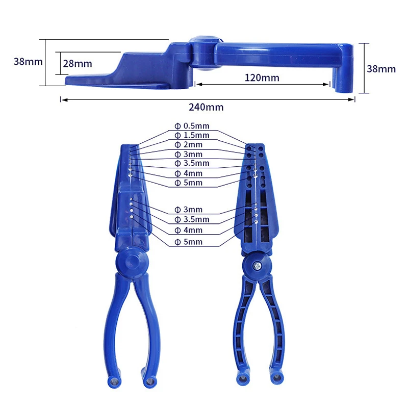 Nail Tool Safety Pliers Portable Finger Protector For Hammering Easy To Position And Keep Your Fingers Safe