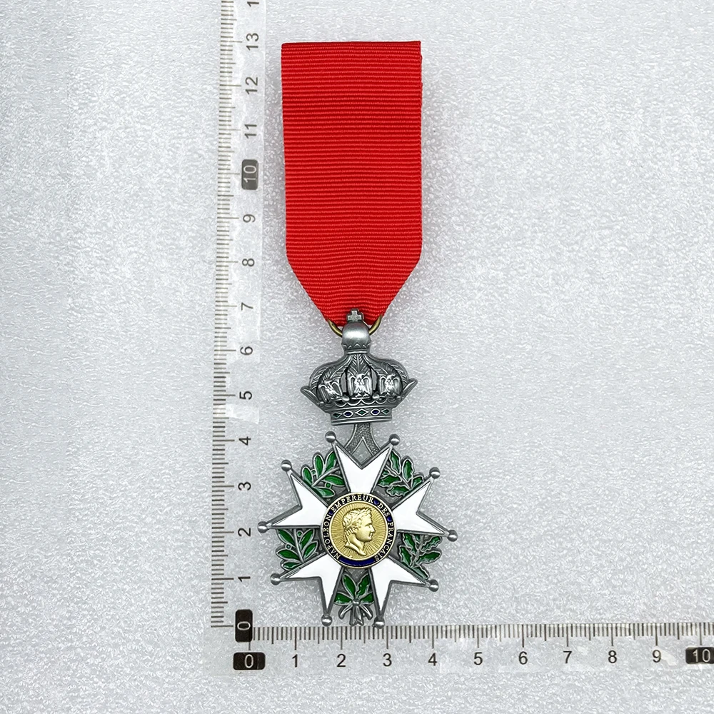 Napoleon Golden Badge Senior Knights Honorary Badge Reproduktion der französischen Kaisermedaille Souvenir Sammlerstücke – Detail 14