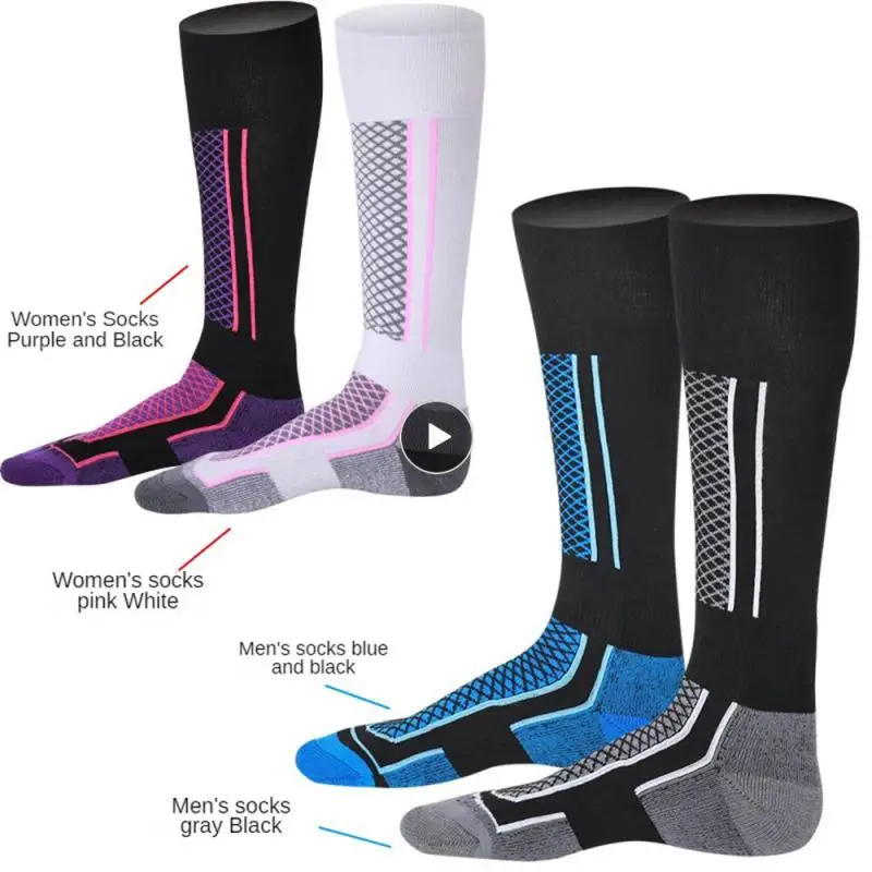 

Mens Ski Socks Moisture Wicking Sports Breathable Miss Keep Warm Childrens Sports Socks Sports Socks Autumn And Winter High Tube