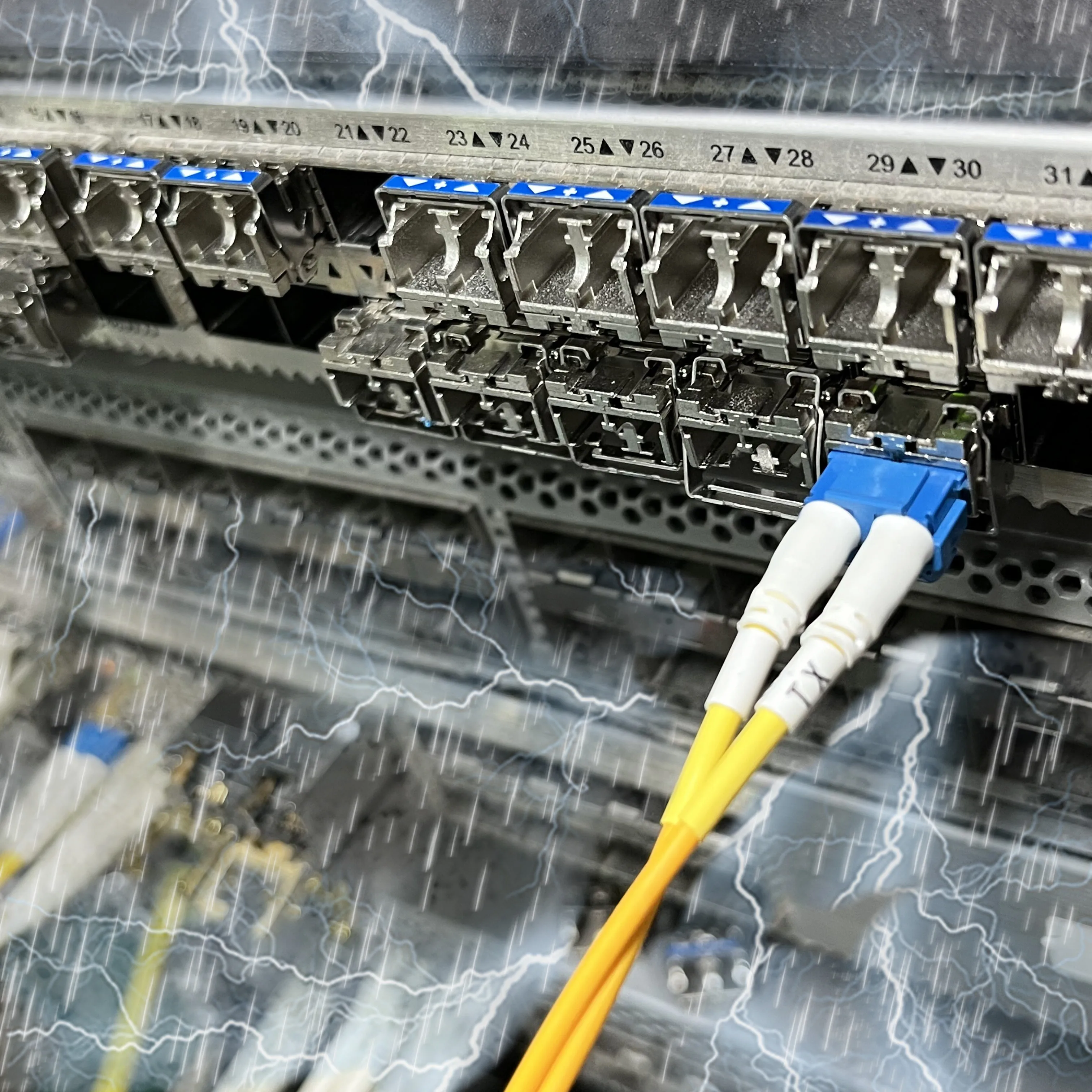 Dell RN84N SFP-10G-LR 10GBase LR 1310nm AFCT-739SMZ-FT1 SMF LC وحدة الإرسال والاستقبال البصرية