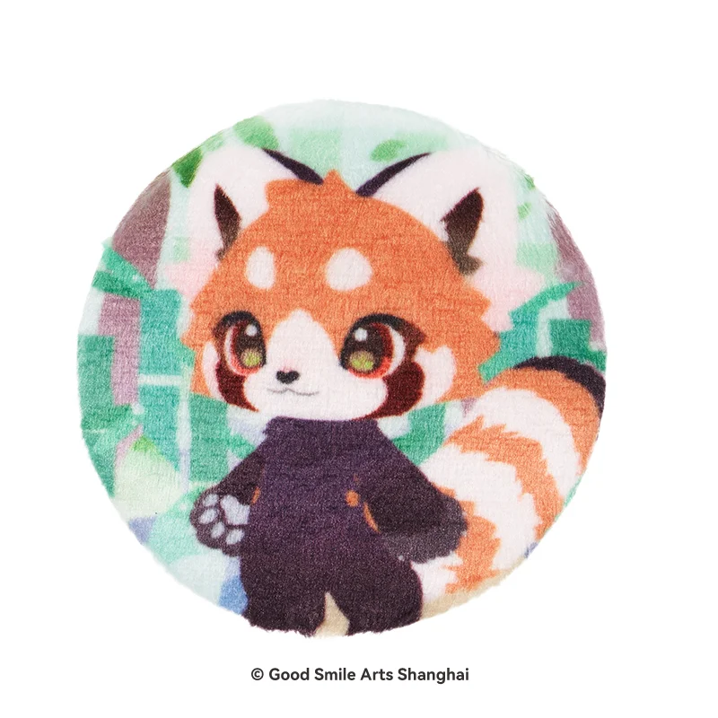 Original GSC Fluffy Land Furry Plush Badge River Fox Panda Anime Action Figure Model Toys Gifts Cartoon Character Collection