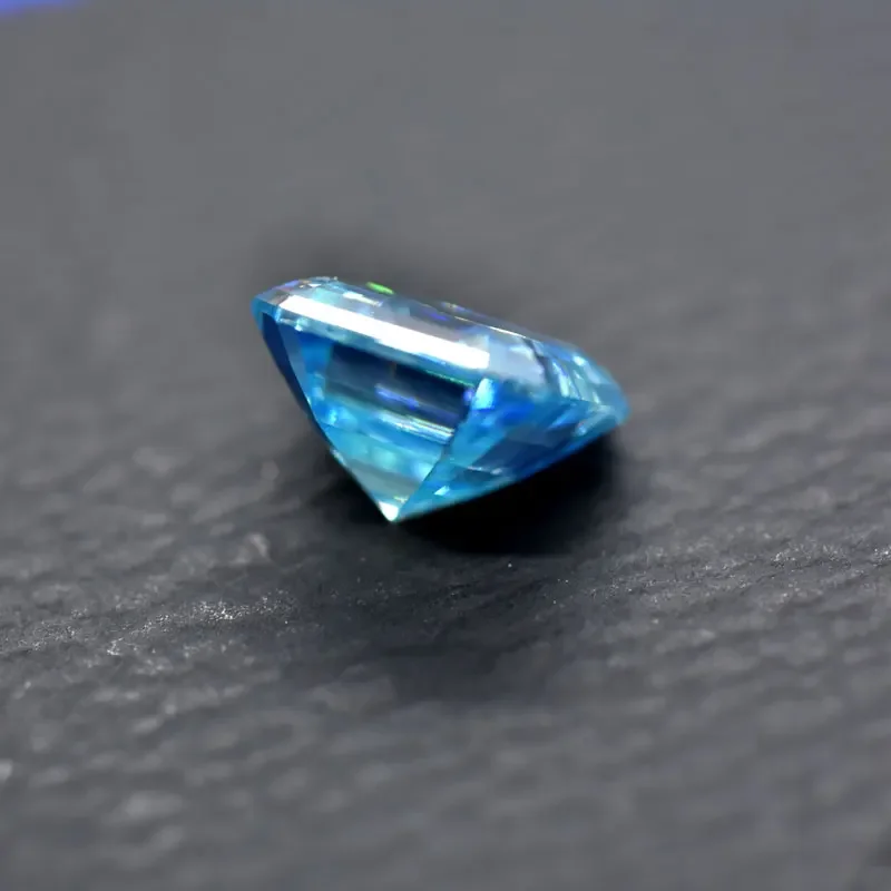 Asscher Cut Moissanite Loose Stone Multi Color VVS1 Lab Created Moissanite Gemstone for DIY Jewelry Making