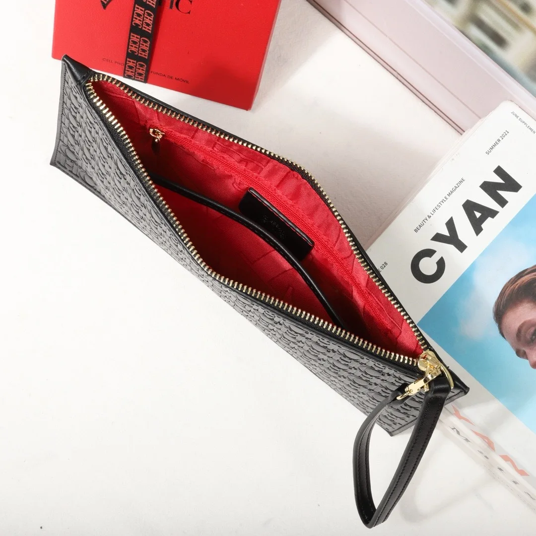 حقيبة نسائية كلاسيكية بمقبض محفظة ذات سعة كبيرة حقيبة مغلف حقيبة يد عصرية للسيدات