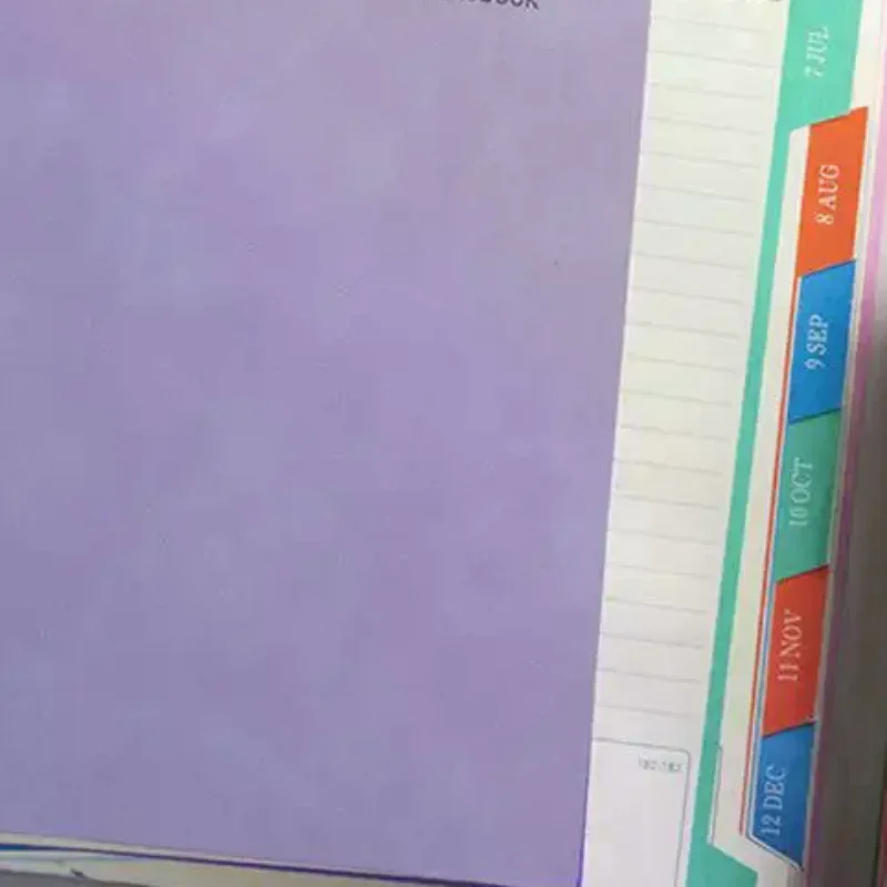 Portable 2027 Planner 365 Days Agenda Book Efficiency Schedule Notebook For School Office Work