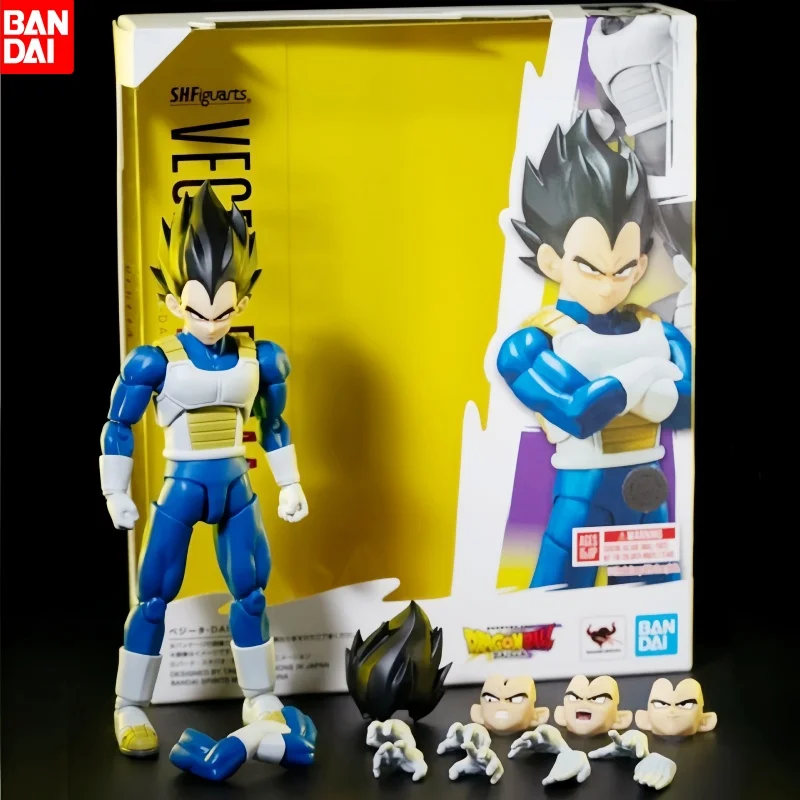 

Original Bandai Dragon Ball Daima S.H.Figuarts Shf Vegeta Daima Shf Son Goku Daima Shf Piccolo Pvc Action Figures Toy Gift