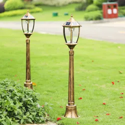Solar LED Garden Street Light Decoration Outdoor Camping Road Lamp Outdoor Garden Lamp Solar Panel Sunlight Solar Spotlights