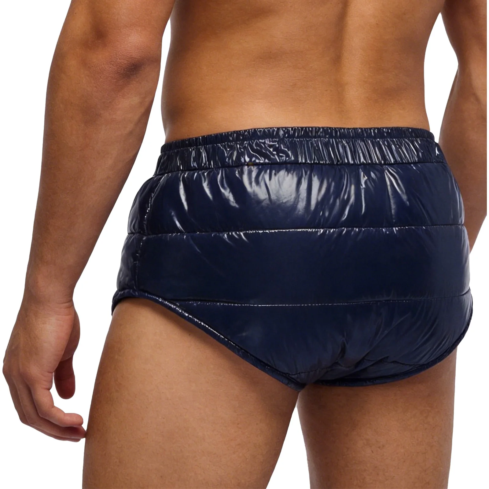 Men Reusable Leak Proof Diaper Cover Briefs Bottoms Winter Thermal Underwear Water Resistant Padded Adaptive Underwear Underpant
