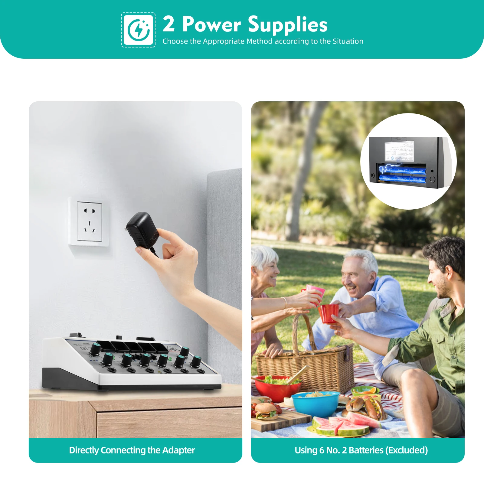 Stimulator Machine 5 Wave Type Electrode Tab 6 Output Port Acupoint Detection Timing Function 2 Power Supply for Treatment