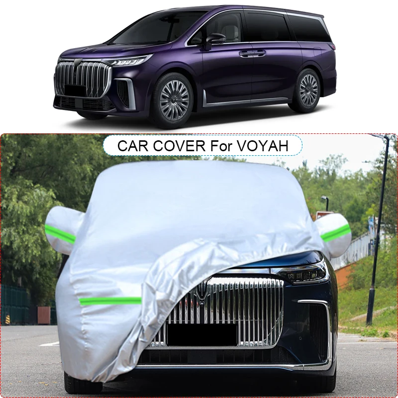 

3-слойный утолщенный автомобильный чехол против дождя, пылезащитный снег, водонепроницаемые автомобильные аксессуары для VOYAH COURAGE DREAM FREE PASSION 2020-Present