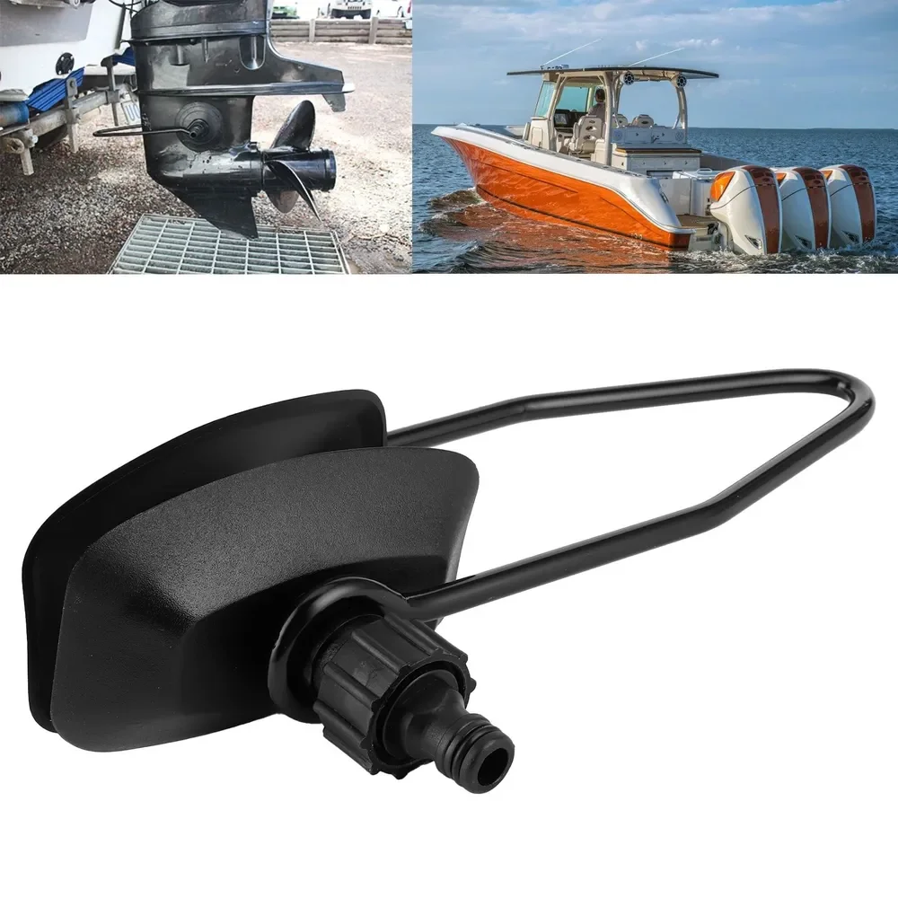 

Boat Ear Muff Engine Flusher Universal Rectangular Outboard Motor Water Flusher for Marine Engine Maintenance