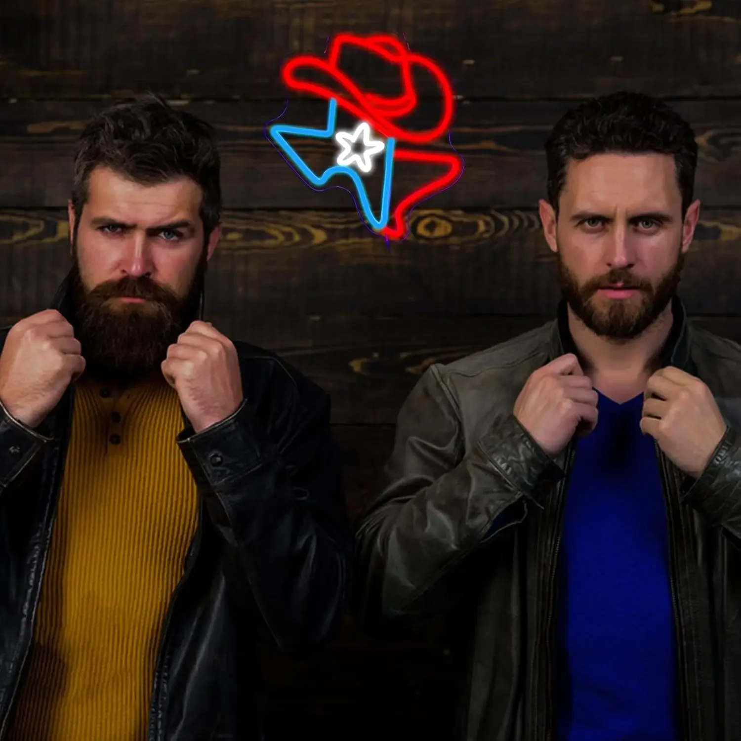 Cowboy Texas LED Neon Sign USB Dimmable LED Neon Light for Game Room Bar Western Themed Party Man Caves Garage Decor Gift