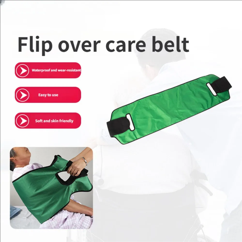 Anti-Bedsore Repositioning Belt for Bedridden Patients - Paralysis Care Turning Aid with Side-Lying Position Support