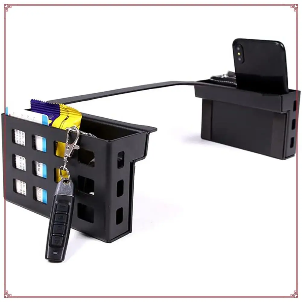 

Storage Baskets On Both Sides Of The Gearshift Gear Shifter Storage Box For Toyota Tacoma 2016-2022 Interior Accessories