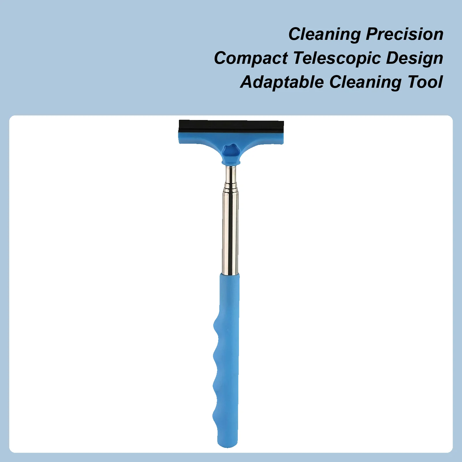 Windshield Squeegee Telescopic Window Cleaner Squeegee Automotive Rearview Wipers For Truck Vehicle SUV Sedan Outdoor Daily