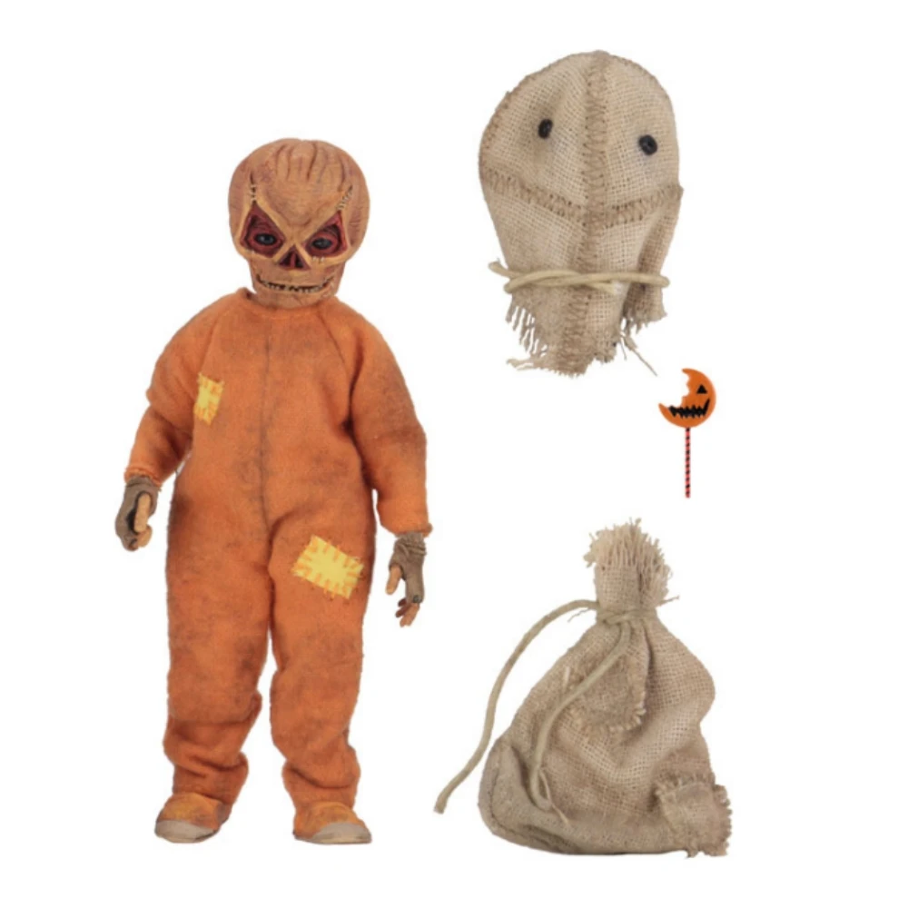 Genuine Original In Stock Don't Mess With The Kids Trick 'r Treat Sam Cloth Hand Puppet In Stock Halloween Gift Christmas Gift