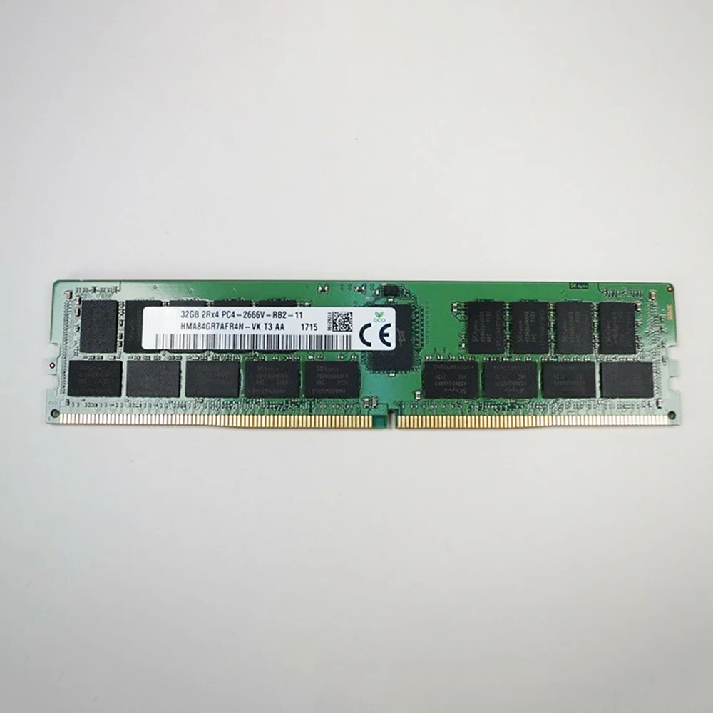 1PCS RAM CX400M4  RX2530 RX2520M4 RX4770M4 32G 32GB DDR4 2666 REG 2RX4 For SK Hynix Memory