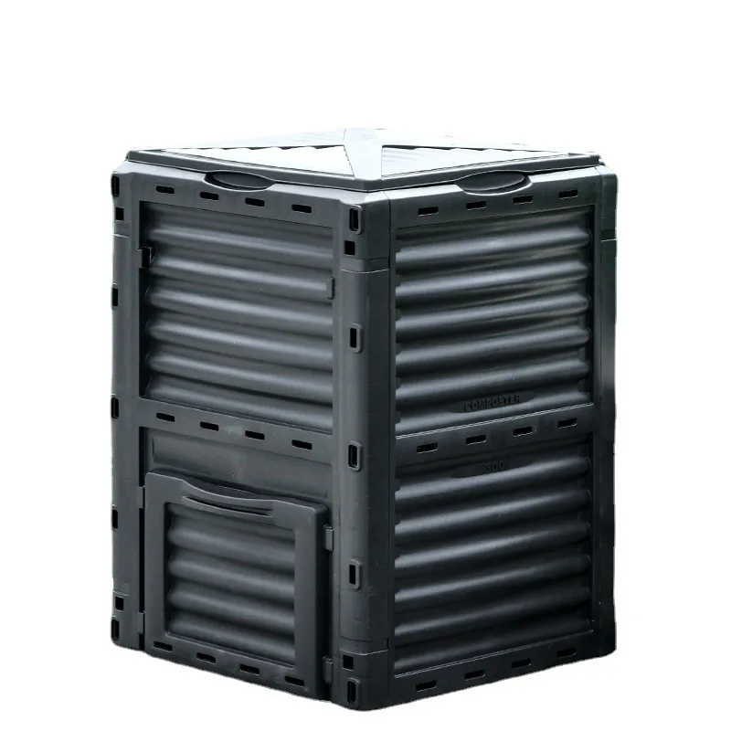 

Garden Nursery Compost Barrel 300L Garden Fallen Leaf Compost Box Organic Fertilizer Fermentation Box Food waste Compost Barrel
