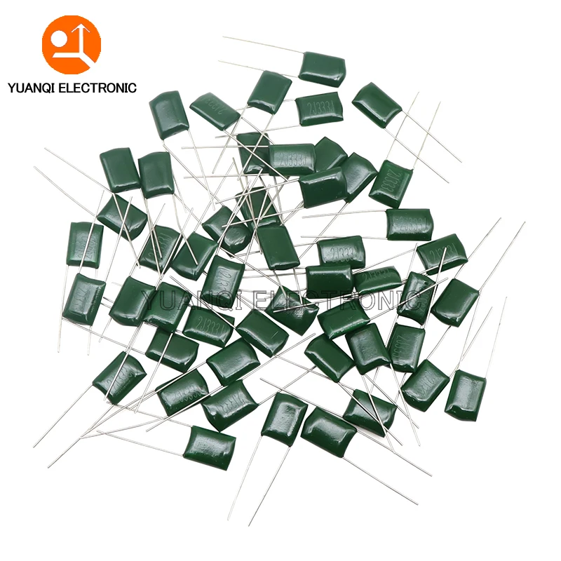 50PCS 630V Kondensator z folii poliestrowej 102 152 103 223 333 473 2J102J 2J152J 2J222J 2J472J 2J682J 2J103J 2J223J 2J333J 2J473J