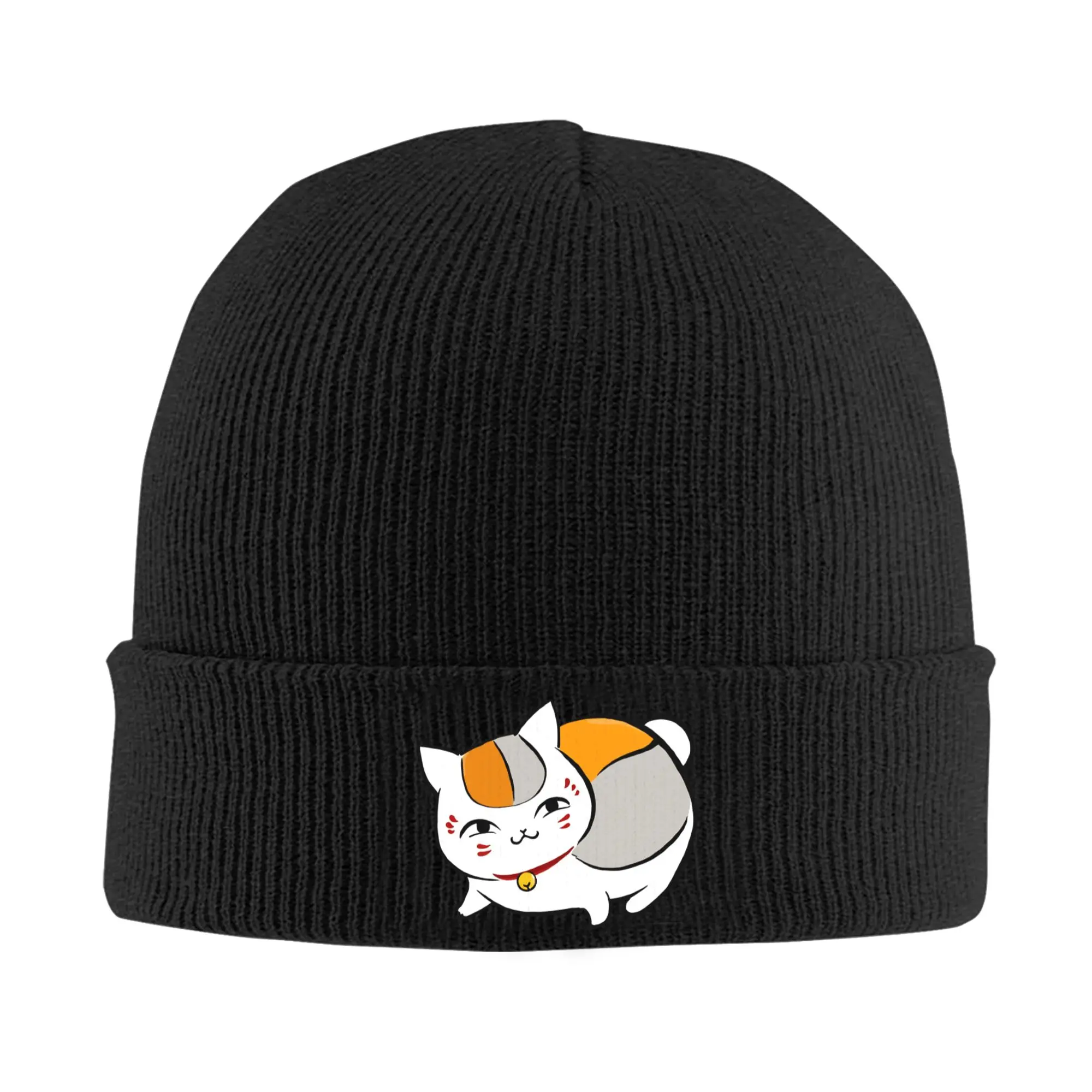 Natsume's Book of Friends Madara Knitted Hat Autumn Winter Beanie Fashion Nyanko Sensei Cap Female Male Acrylic Hip Hop Bonnet