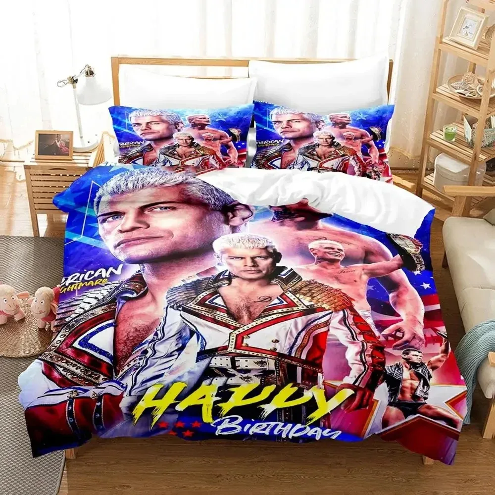 

Cody Rhodes American Nightmare Bedding Set Duvet Cover Bed Set Quilt Cover Pillowcase Comforter king Queen Size Boys Adult