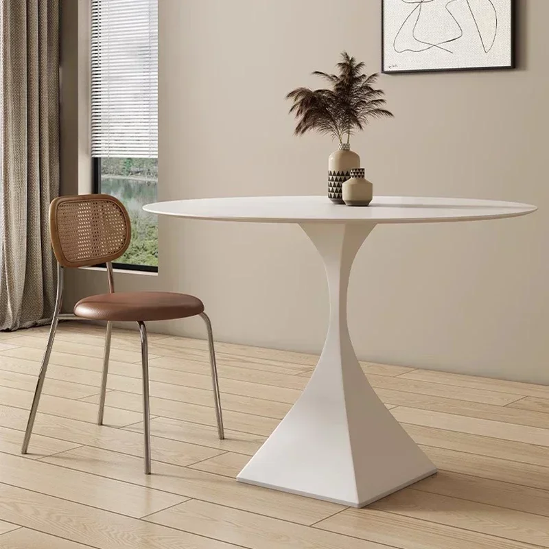 

m Luxury Conference Dining Table Salon Coffee Console Balcony Modern Round Dining Table French Designer Salon Furniture m