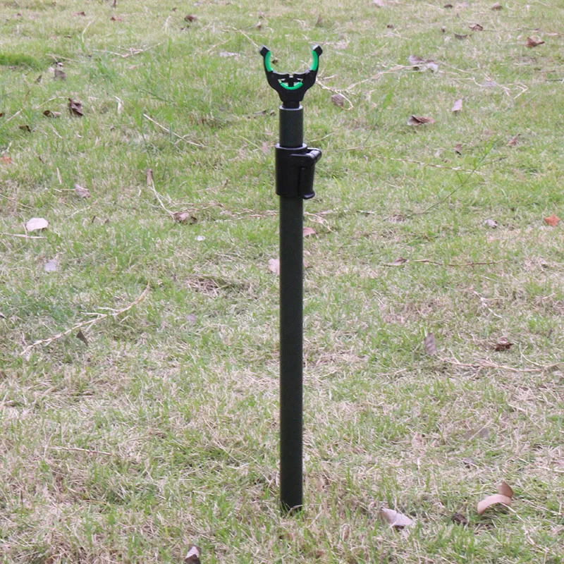 2PCS Karpfen Angeln Bank Sticks Bankstick Aluminium Rod Pod Unterstützung Angeln Zubehör – Detail 3