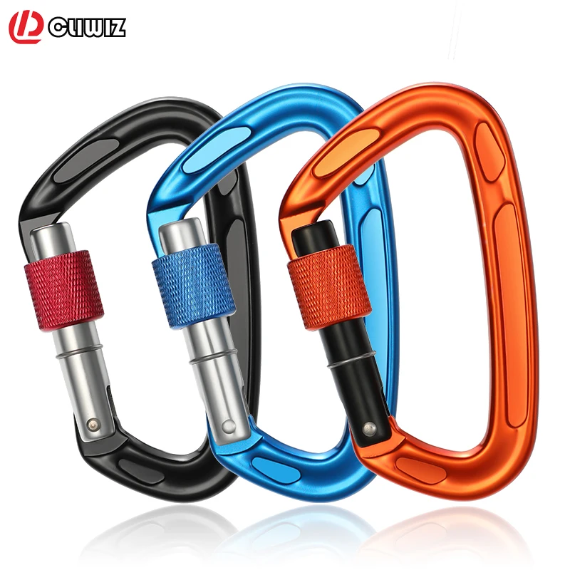 CLIWIZ Brand Factory Direct Sales Outdoor Professional Carabiner Working At Heights Special Equipment Safety Screw Lock