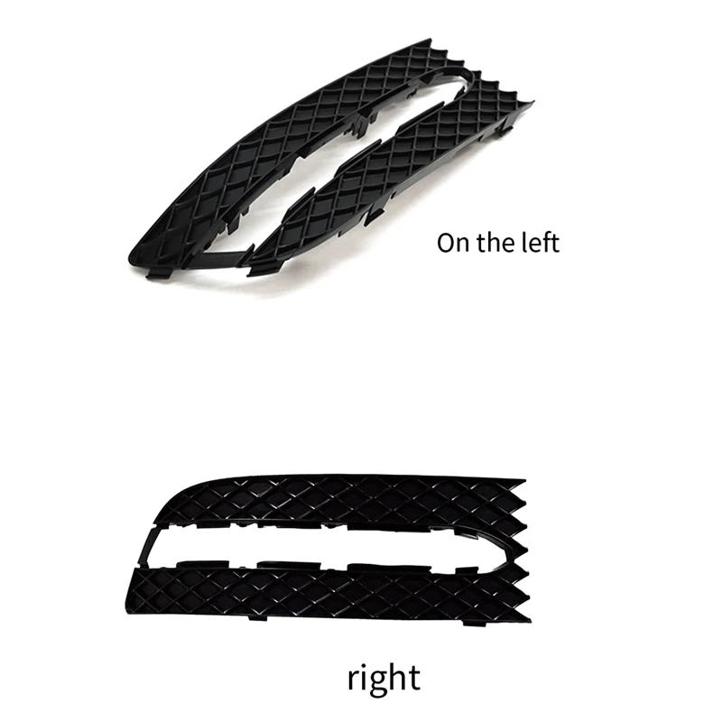 

Car Left Front Bumper Fog Light Bezel Grille Driving Light Cover Grille For Mercedes-Benz SLK Class R172 W172 2012-2016 Parts