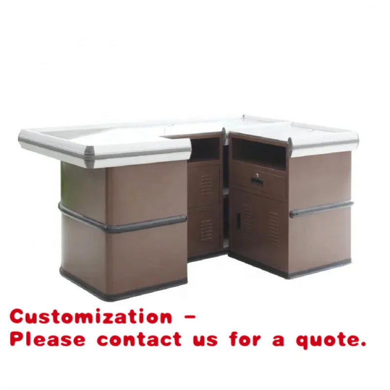 

Customize.Supermarket Cashier Counter Modern Shop Counter Design