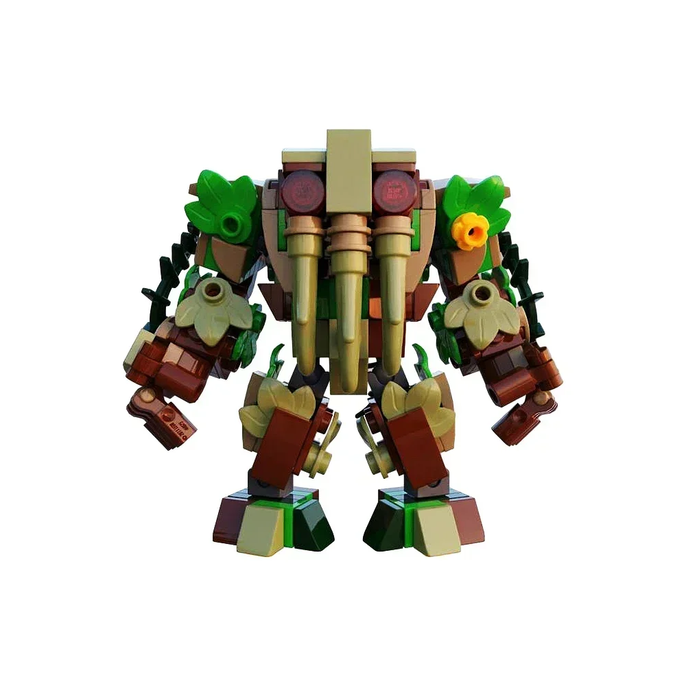 

EKbricks MOC Thing from Werewolf by Night Кирпичи Модель фильма Werewolf by Night Rose Строительные блоки Комплект игрушек для подарка