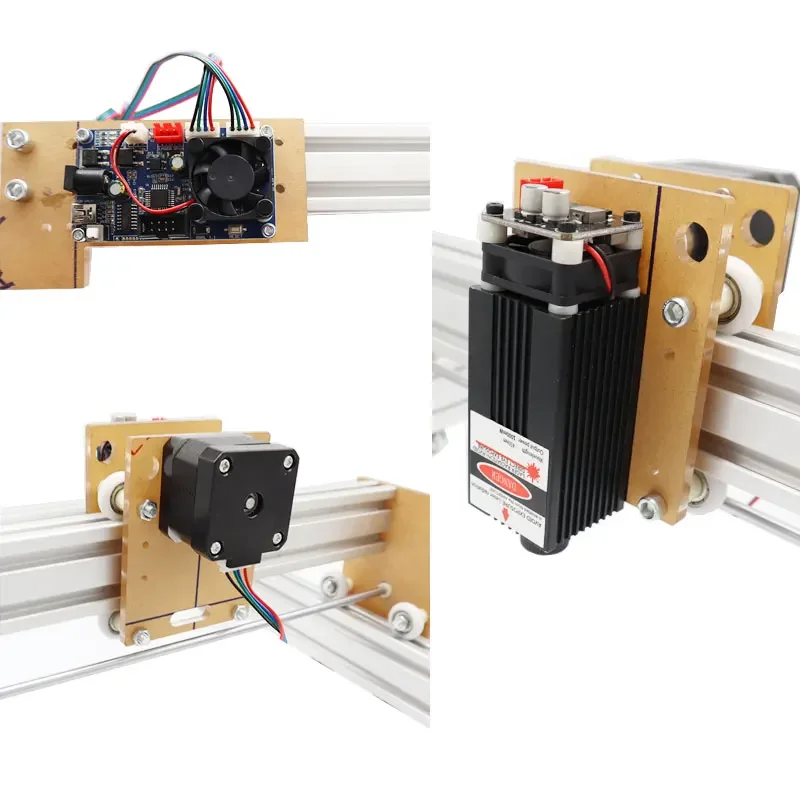 Nowy 500*400mm GRBL 1.1f grawer laserowy CNC 40W maszyna do grawerowania drewna 12V 5A 2-osiowe cięcie laserowe drukowanie wytrawiane cauteria