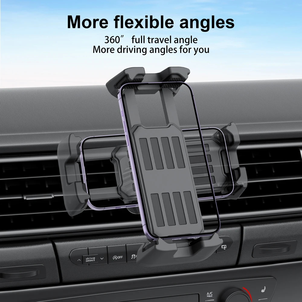 Xnyocn Car Tablet Stand Holder 4-14 Inch Universal Adjustable Car Air Vent Mount for IPhone IPad Air Mini Samsung Xiaomi Tablets