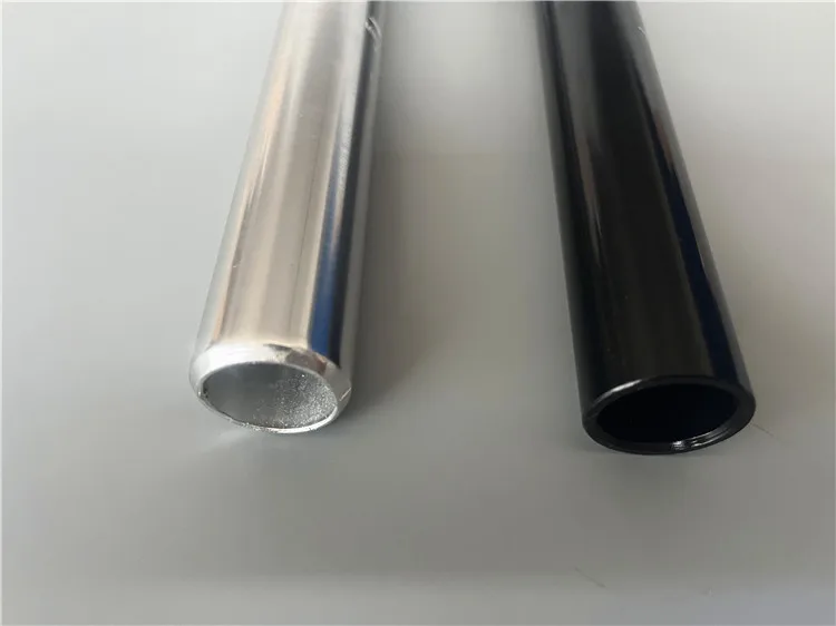 ZOOM Hinten Schwimmende Gebrochene Luft Sitzrohr Retro Hohl Aluminium Legierung Sitzstange Schwarz Sitzrohr 27,2mm * 300mm Fixie Fahrrad Sattelstütze – Detail 9