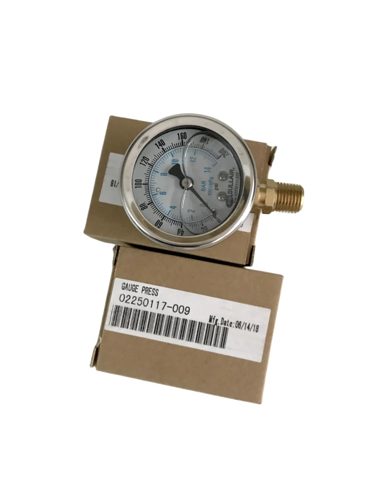 Hot sell 02250117-009 Pressure Gauge for SULLAIR Air Compressor