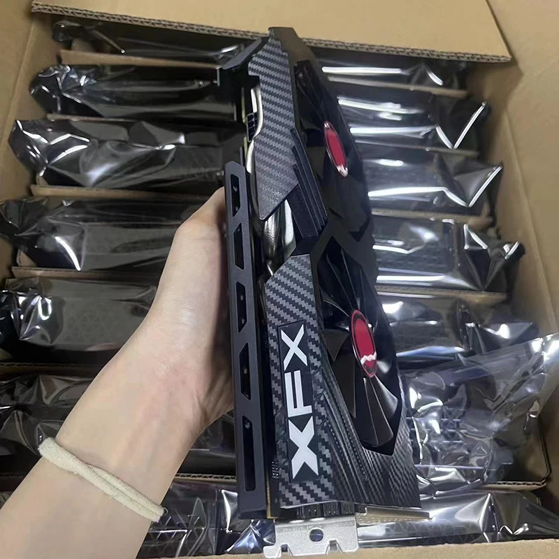 High Grade Rx 590 8gb Gddr5 Video Card Rx590 Rx 580 De 8gb Used Gaming Gpu Graphics Cards