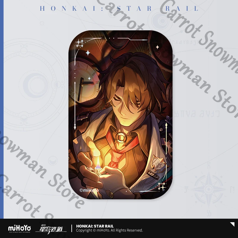 Honkai: Star Rail Light Cone Series Hoge uitstraling niveau blikken badge officieel Echt de derde editie verzamelcadeau