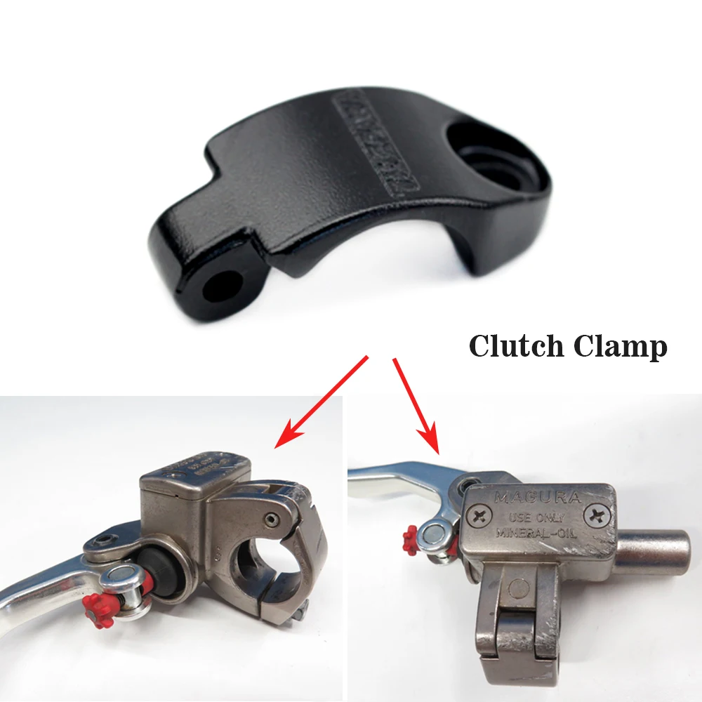 Brake/Clutch Master Cylinder Clamp Cover For Motorcross Dirt Pit Bike Handlebar Bar Clamp Cap Off-Road Motorcycle Accessories