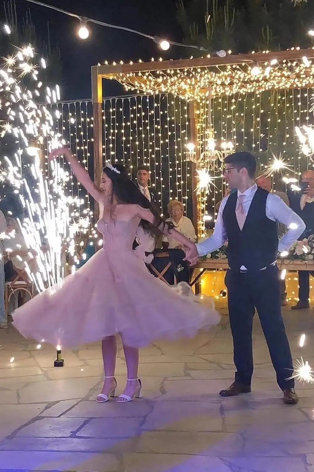 Tvuyet أنيقة تول فساتين حفلة موسيقية قصيرة للمراهقين الكرة ثوب مشد فساتين العودة للوطن طول الشاي فستان سهرة كوكتيل رسمي #4