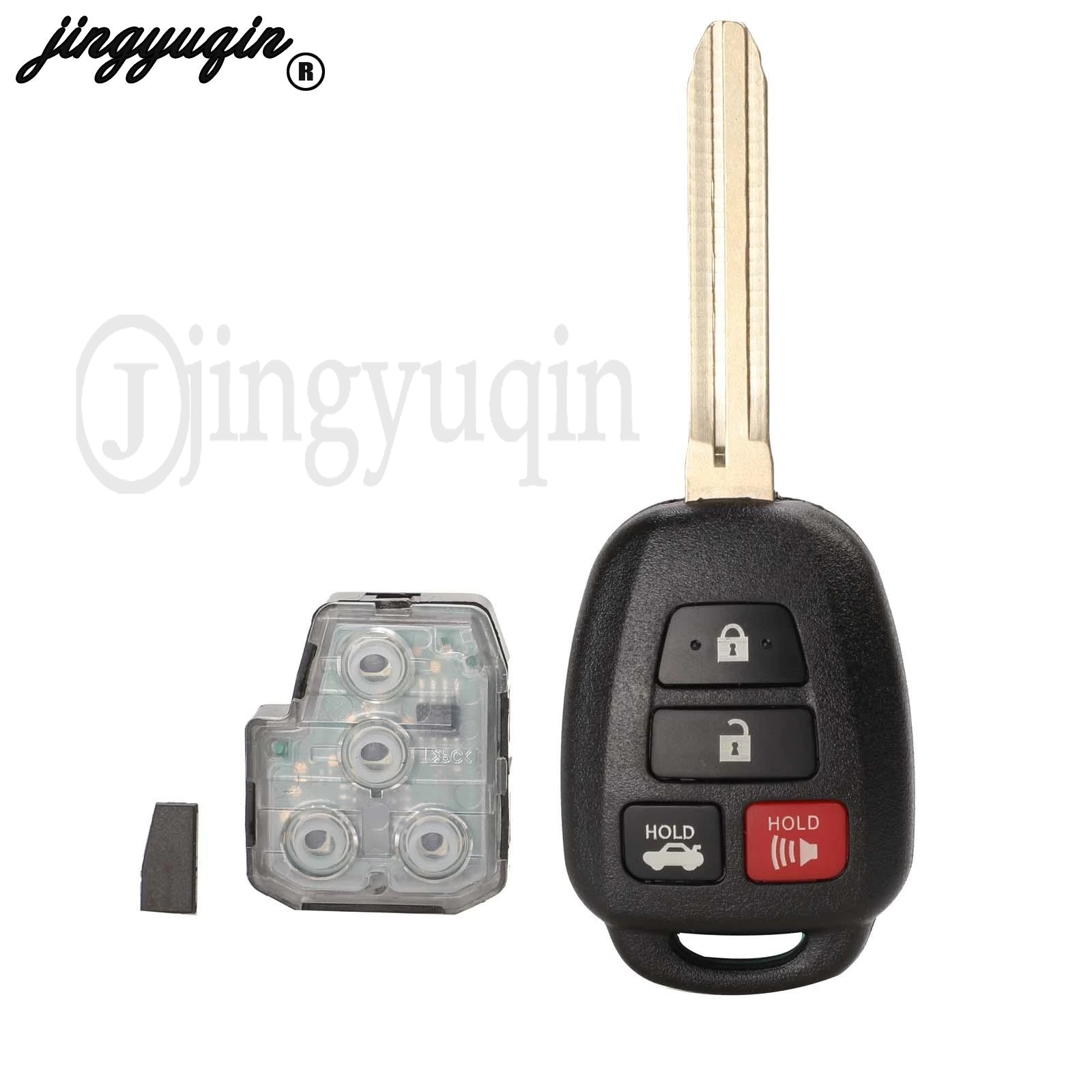 jingyuqin 3/4 B Pilot zdalnego sterowania 315 MHZ do Toyoty CAMRY 2012 2013 2014 2015 Corolla HYQ12BDM-G HYQ12BDM-H