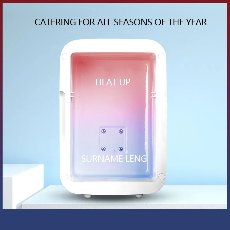 2025 New Portable 4L Mini Refrigerator - Beauty & Cosmetics Cooler for Car, Home, Dormitory & RV - Image 2