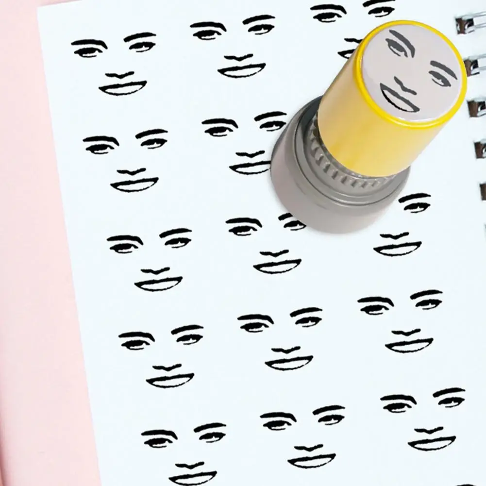 Self Inking Stamps, Funny Game Characters Face Stamps, Funny Cute Expression Sensitive Seal Teacher Stamps for Classroom Awards