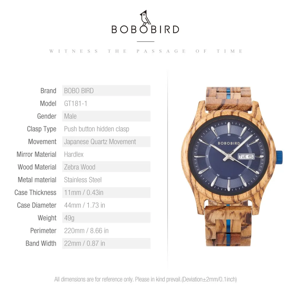 BOBO BIRD Orologio da uomo in legno personalizzato Cronografo di moda Orologio da polso sportivo al quarzo Orologio in legno di noce per uomo Dropshipping