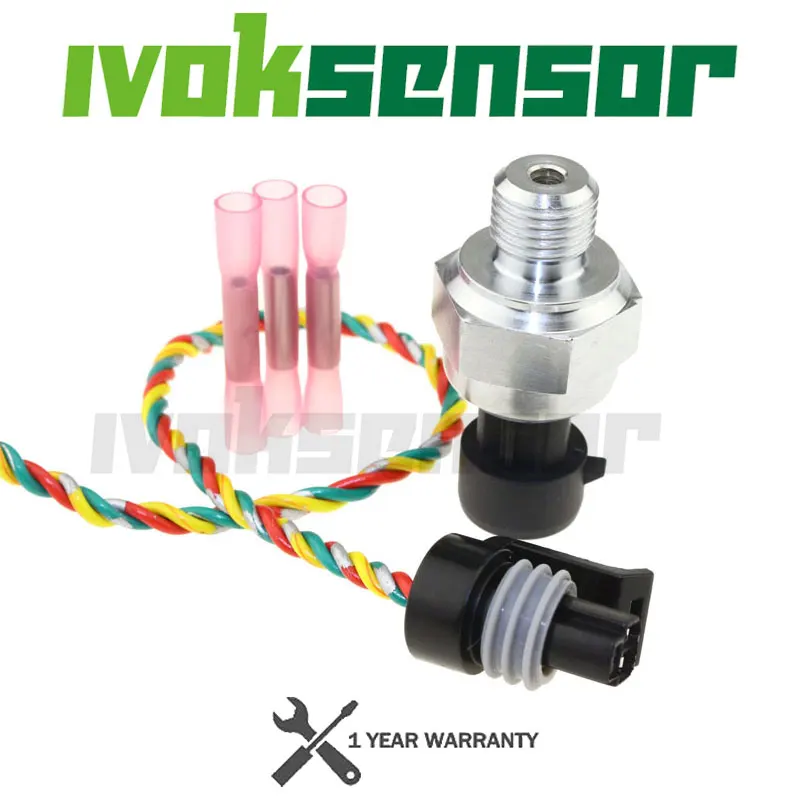 

5V G1/4 0-1.2 MPa Hydraulic Pressure Sensor for Non-Corrosive Water / Oil / Gas Pressure Sensor 1/4" Diameter for Arduino