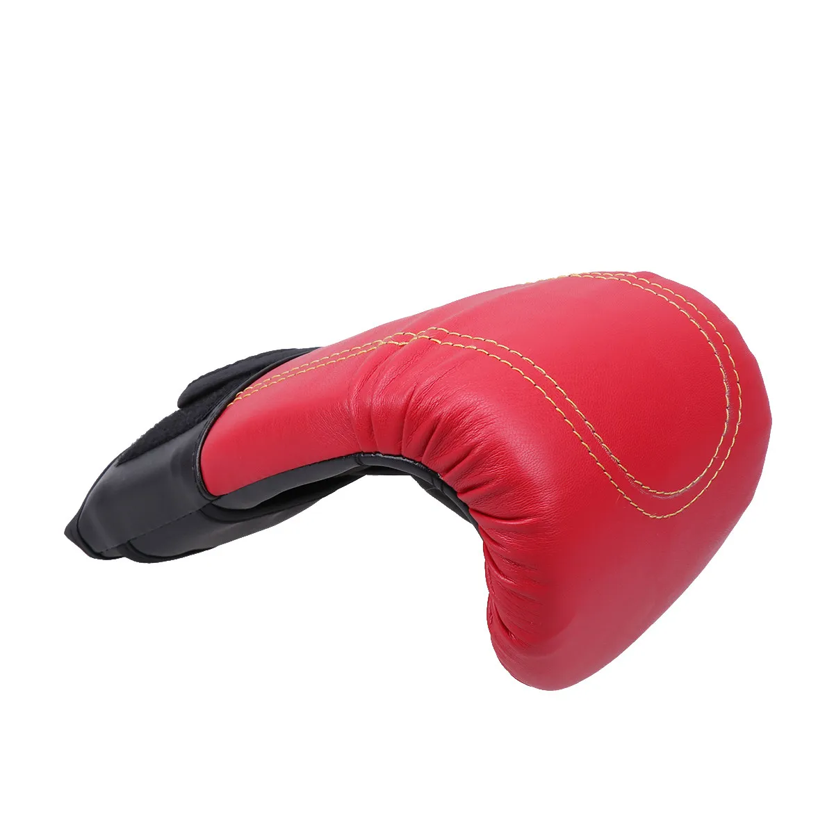 PU Boxing Gloves Punch Mitts Black Adjustable Fit for Kickboxing Martial Arts Muay Thai Sparring Training Gloves