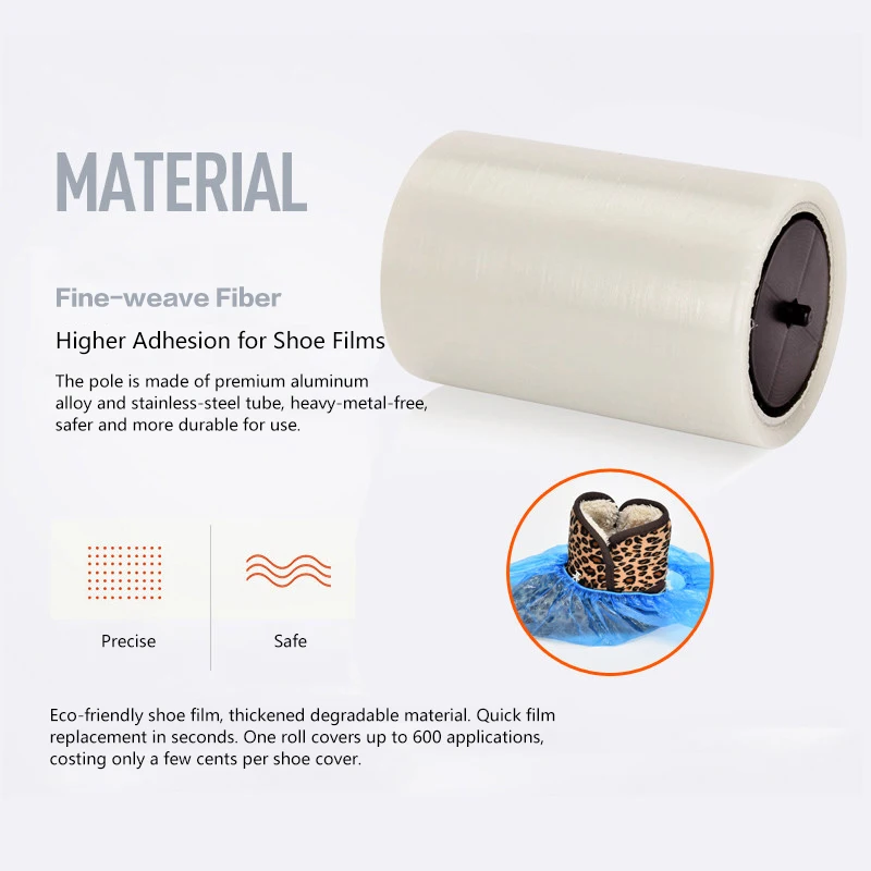 Picture 5: Intelligent Foot Operated Automatic Shoe Cover Film Machine For Indoor Home Entryway With Disposable Protective Sleeve