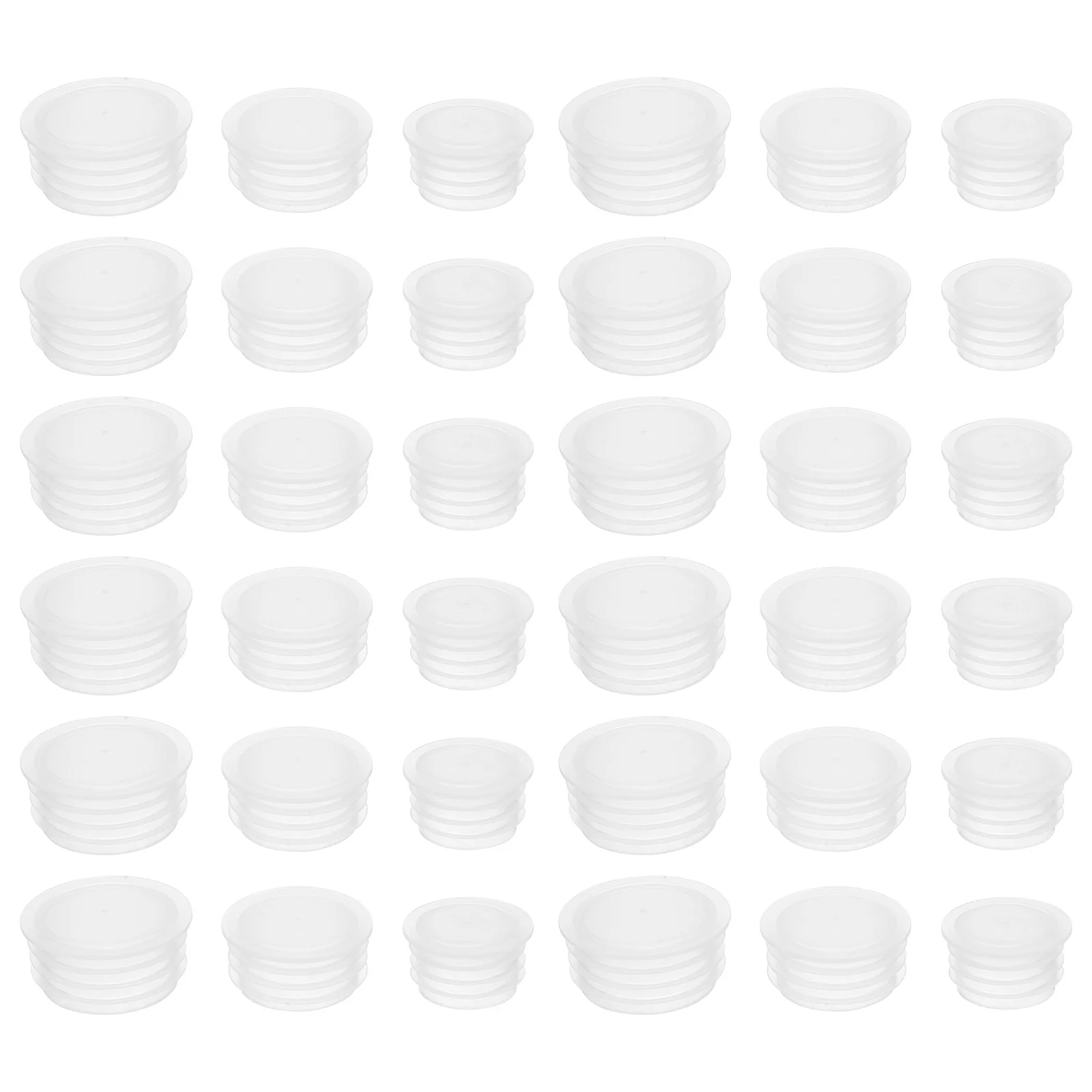 

150 Pcs Jars Kitchen Protectors Storage Lid Reusable Covers Plug Replacement Plastic Glass Parts Bottle Caps