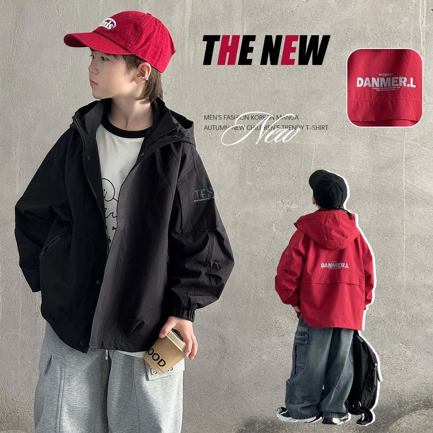

Kids Active Protection Jacket Baby Boys Spring Autumn Fishing Running Outdoor Coat Teen Boys Hiking Coat Child Jacket Ages 4-14Y