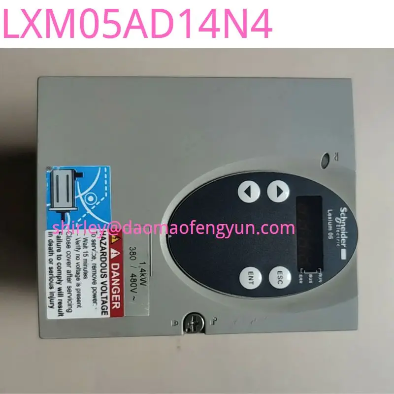 

Used LXM05AD14N4 servo driver, 380/480V 1.4KW