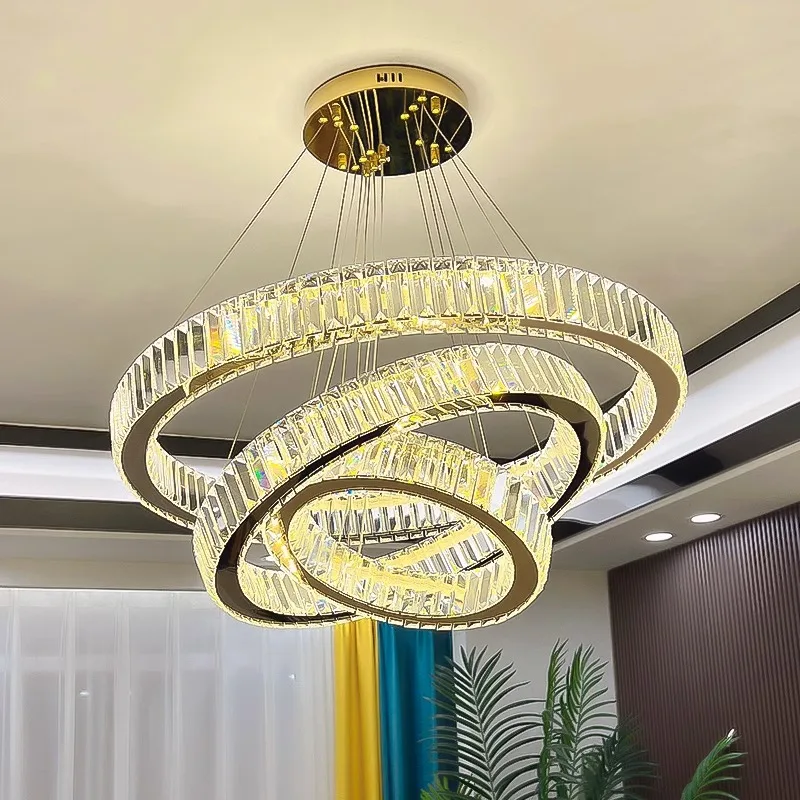 Modern LED Chandeliers para Home Decor, Luzes penduradas, Sala de estar, Sala de jantar, Iluminação interior